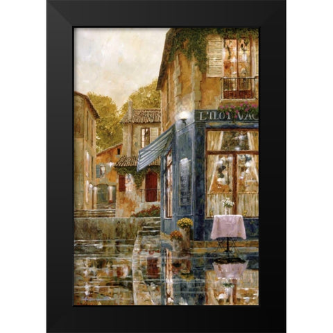 Missing You Black Modern Wood Framed Art Print by Archambault, Gilles