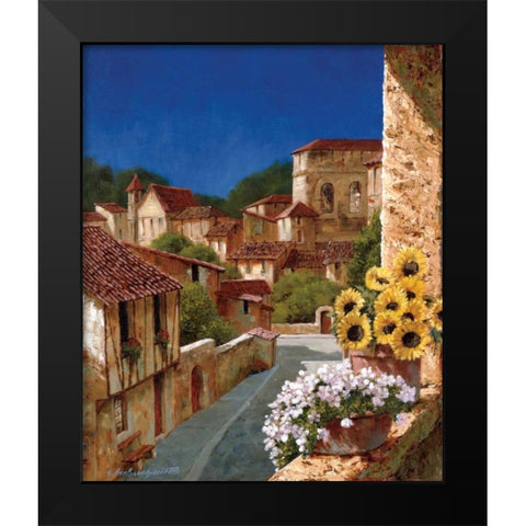Spring Fever Black Modern Wood Framed Art Print by Archambault, Gilles
