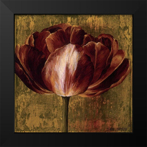 Full of Life I Black Modern Wood Framed Art Print by Thompson, Linda