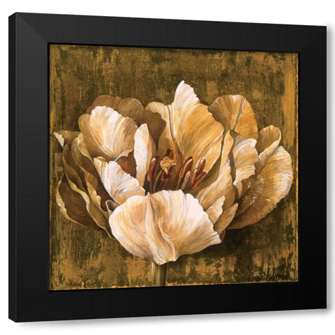 Full of Life II Black Modern Wood Framed Art Print with Double Matting by Thompson, Linda