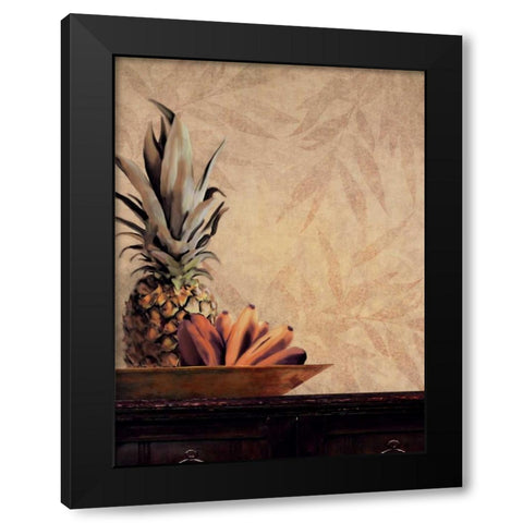 Plantation I Black Modern Wood Framed Art Print with Double Matting by Venter, Tandi