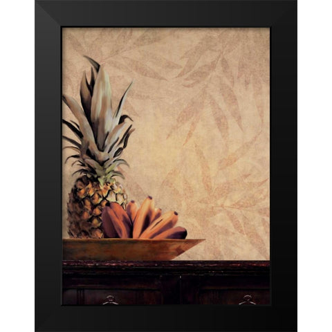 Plantation I Black Modern Wood Framed Art Print by Venter, Tandi