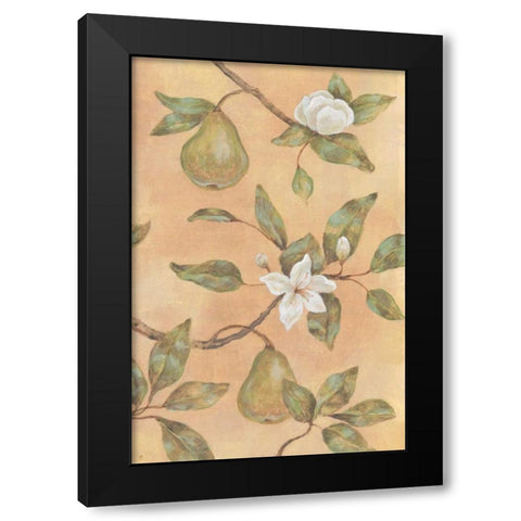 Southern Charm II Black Modern Wood Framed Art Print with Double Matting by Nocito, James