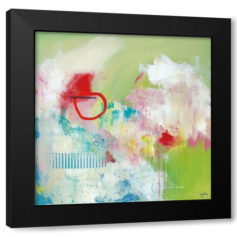 Wildest Dreams Black Modern Wood Framed Art Print with Double Matting by Hawkins, Julie
