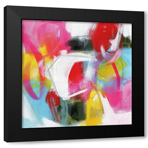 Another Breath Black Modern Wood Framed Art Print with Double Matting by Hawkins, Julie