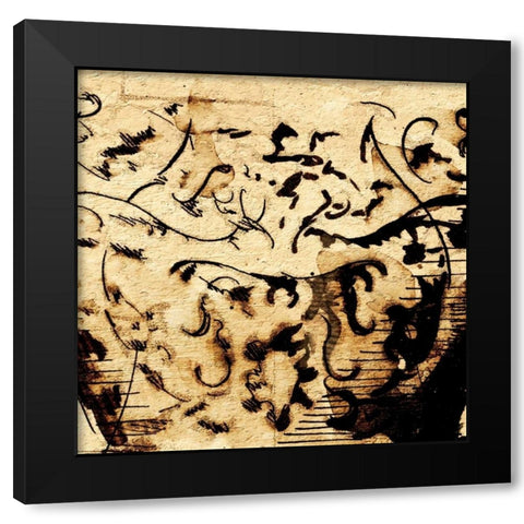 Classical Style-E Black Modern Wood Framed Art Print with Double Matting by Panossian, Paul