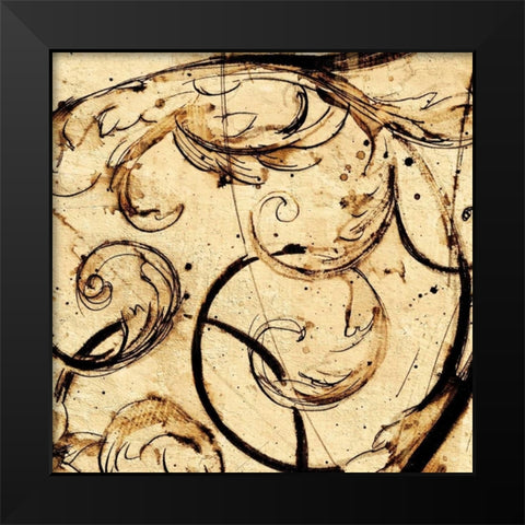 Classical Style-G Black Modern Wood Framed Art Print by Panossian, Paul