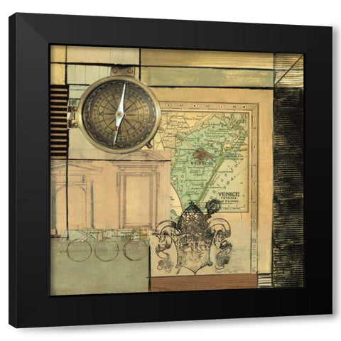 Discovery I Black Modern Wood Framed Art Print with Double Matting by Tunick, Connie