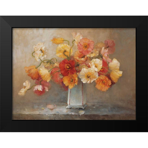 Summer Dream Black Modern Wood Framed Art Print by Tomao, Jennie