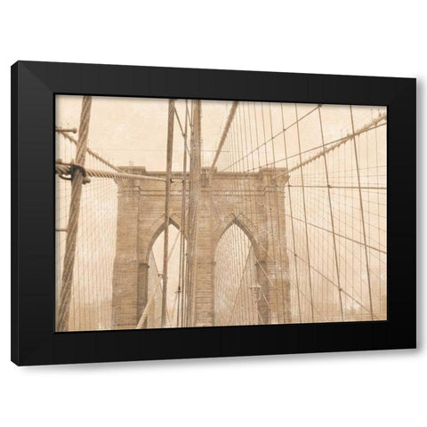 Golden Age IV Black Modern Wood Framed Art Print by Tarras, Teo