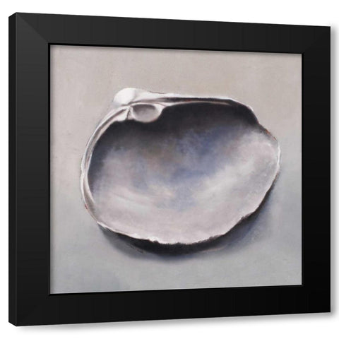 Storm Tousle Black Modern Wood Framed Art Print with Double Matting by Witkowski, Chris