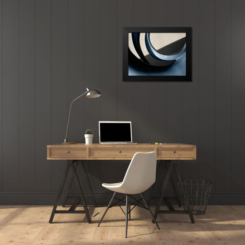 Architectural Curve III Black Modern Wood Framed Art Print by Christensen, Jim