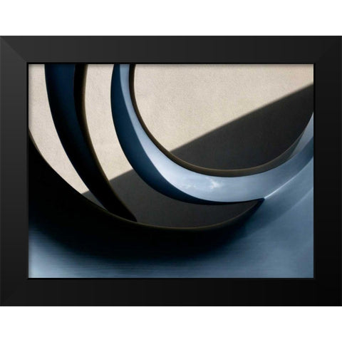 Architectural Curve III Black Modern Wood Framed Art Print by Christensen, Jim