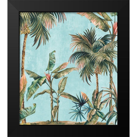 Lavish Black Modern Wood Framed Art Print by Watts, Eva