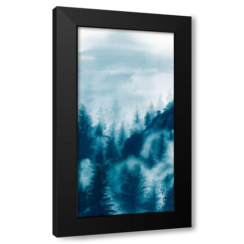Foggy Dew II Black Modern Wood Framed Art Print by Watts, Eva