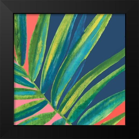 Smoldering Haze Black Modern Wood Framed Art Print by Watts, Eva