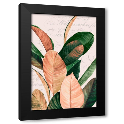 Thine II Black Modern Wood Framed Art Print by Watts, Eva