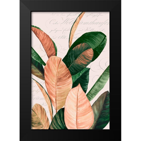 Thine II Black Modern Wood Framed Art Print by Watts, Eva