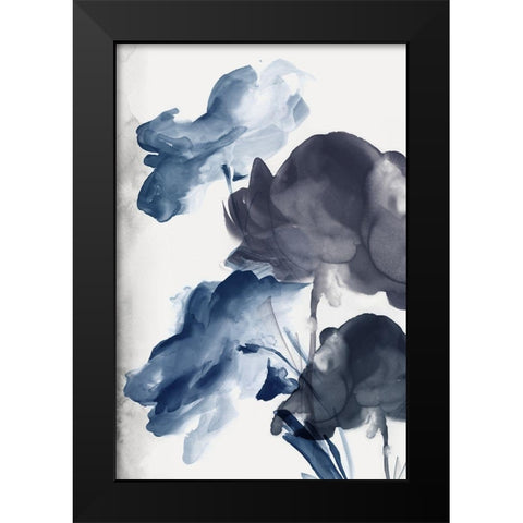 Azura Bouquet I Black Modern Wood Framed Art Print by Watts, Eva