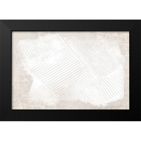 Embossed II Black Modern Wood Framed Art Print by Watts, Eva