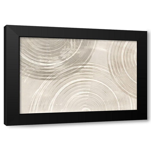 Rainbow Neutral Black Modern Wood Framed Art Print by Watts, Eva