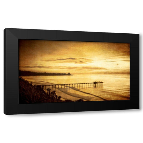 Beginning Outset I Black Modern Wood Framed Art Print by Hartson-Weddle, Ryan