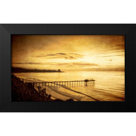 Beginning Outset I Black Modern Wood Framed Art Print by Hartson-Weddle, Ryan
