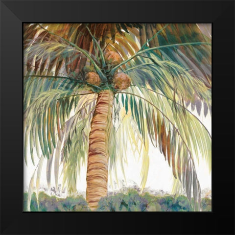Tropics I Black Modern Wood Framed Art Print by Joy, Julie