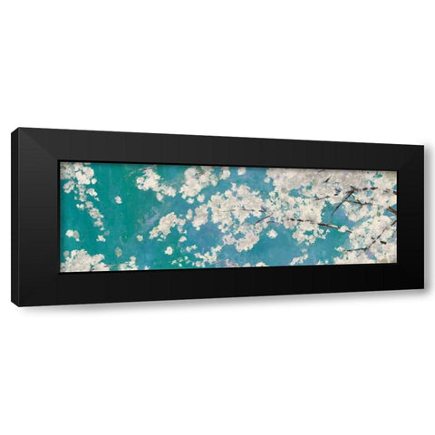 Osaka Blue I Black Modern Wood Framed Art Print by Jensen, Asia