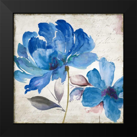 In The Wind II Black Modern Wood Framed Art Print by Jensen, Asia