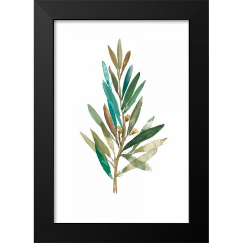 Olive III Black Modern Wood Framed Art Print by Jensen, Asia