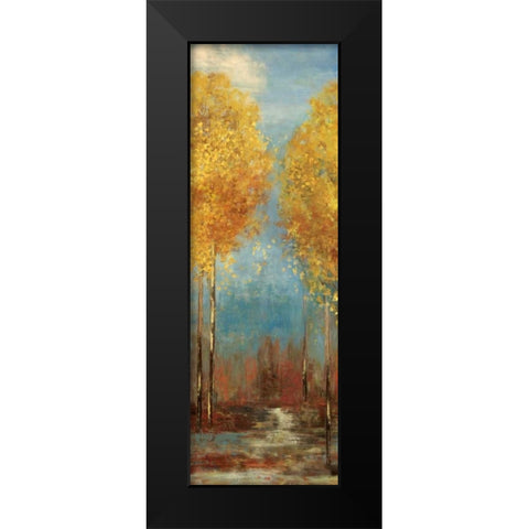 Gingko Tree II Black Modern Wood Framed Art Print by Jensen, Asia