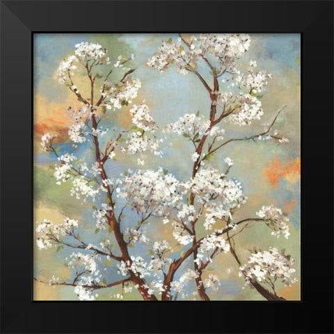 Vignette I Black Modern Wood Framed Art Print by Jensen, Asia