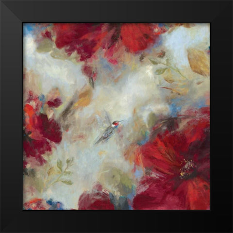 Hummingbird I Black Modern Wood Framed Art Print by Jensen, Asia