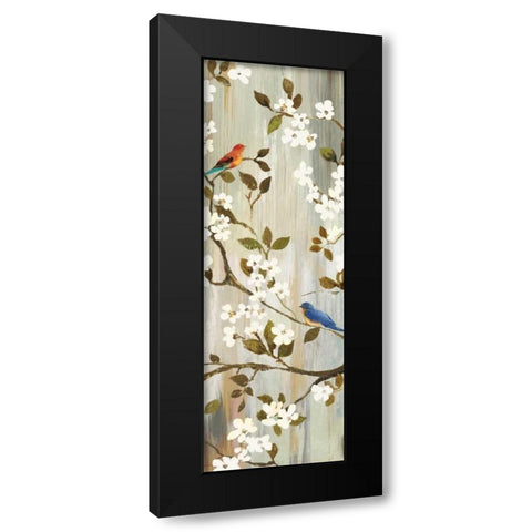 Bloom I Black Modern Wood Framed Art Print by Jensen, Asia