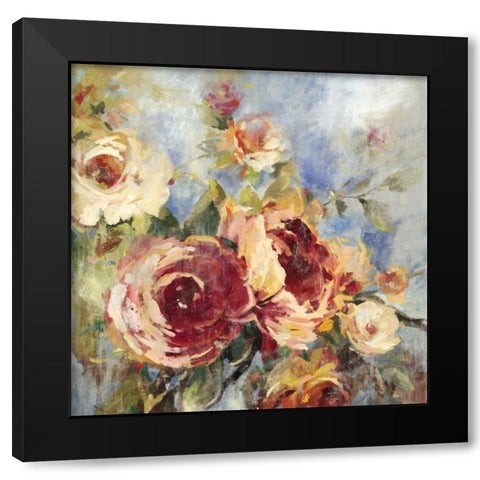 Vintage Black Modern Wood Framed Art Print with Double Matting by Jensen, Asia