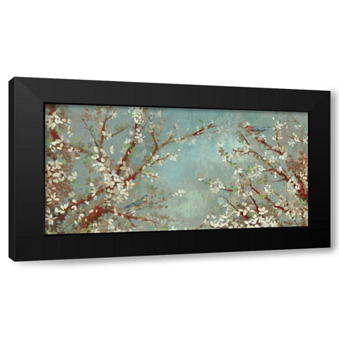 Follow Me Black Modern Wood Framed Art Print by Jensen, Asia