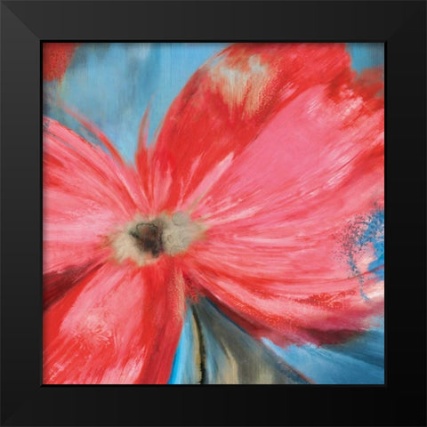 Aflame II Black Modern Wood Framed Art Print by Jensen, Asia