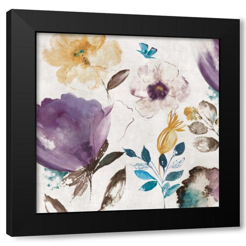 Quixotic II Black Modern Wood Framed Art Print with Double Matting by Jensen, Asia