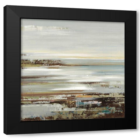 Abyss I Black Modern Wood Framed Art Print with Double Matting by Lera
