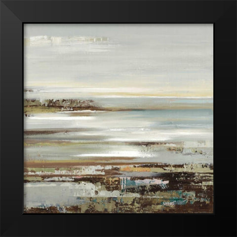 Abyss I Black Modern Wood Framed Art Print by Lera