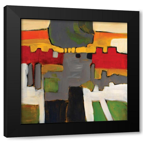 Urban Greys II Black Modern Wood Framed Art Print with Double Matting by Pulliam, Mark