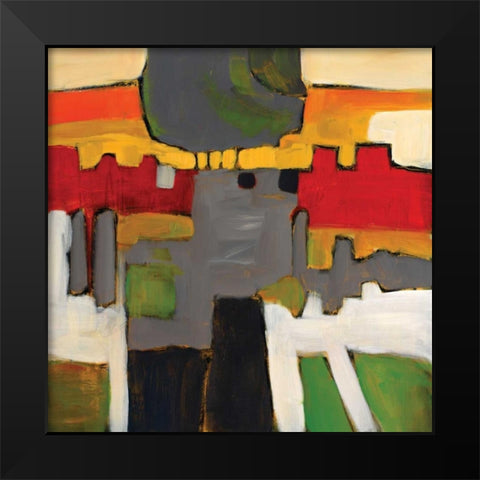 Urban Greys II Black Modern Wood Framed Art Print by Pulliam, Mark