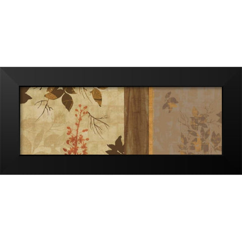 Warm Soil Black Modern Wood Framed Art Print by Pearce, Allison