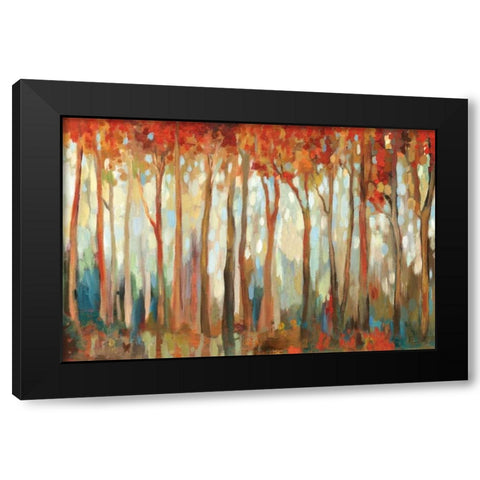 Marble Forest III Black Modern Wood Framed Art Print by Pearce, Allison