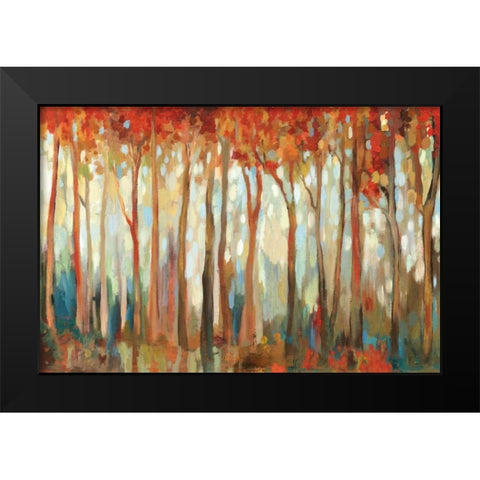 Marble Forest III Black Modern Wood Framed Art Print by Pearce, Allison