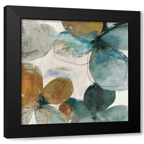 Riverside Forest Black Modern Wood Framed Art Print with Double Matting by Pearce, Allison