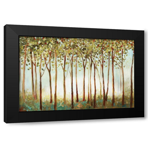 Riverside Forest Black Modern Wood Framed Art Print by Pearce, Allison