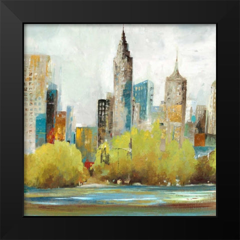 Hudson Ferry II Black Modern Wood Framed Art Print by Pearce, Allison