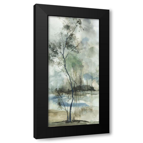 Forest Grove III Black Modern Wood Framed Art Print with Double Matting by Pearce, Allison